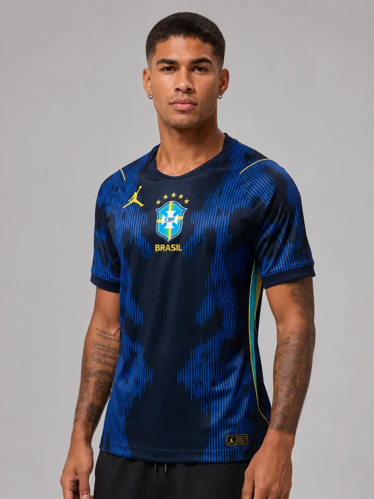 Camisa Brasil II 2026 — Oficial Torcedor (Azul) — Masculina